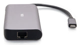 C2G C2G54551 laptop dock/port replicator Wired USB4 Grey