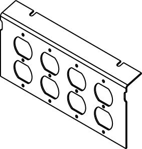 WIREMOLD P10105-4DP not categorized