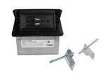 WIREMOLD DQFF15UBK power extension 2 AC outlet(s) Indoor Black