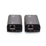 C2G 1-Port USB-C Extender Transmitter to Receiver Kit - USB 3.2 Gen 1 (5Gbps) - Plenum Rated