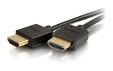 C2G 3ft (0.9m) Plus Series Slim Flexible HDMI™ Cable with Low Profile Connectors (3-pk) - 4K 60Hz