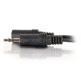 C2G 1.5ft (0.46m) 3.5mm M/F Stereo Audio Extension Cable