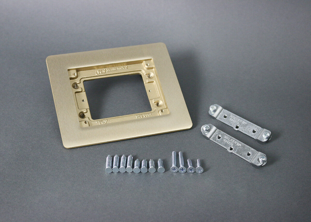 WIREMOLD 817B wall plate/switch cover Brass