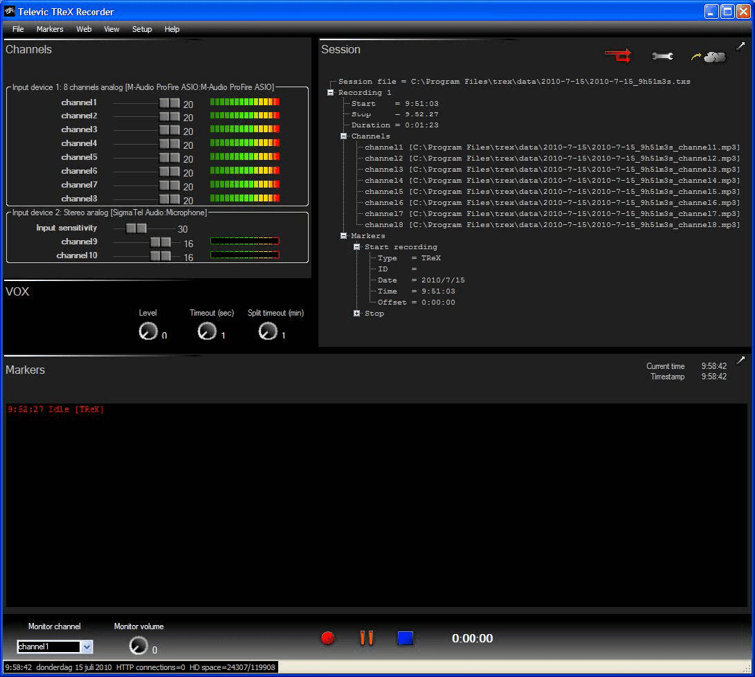 Televic 71.98.1006 communication software