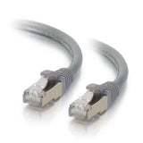 C2G 50ft Cat6a networking cable Grey 15.2 m U/UTP (UTP)
