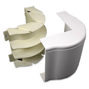 WIREMOLD 5518FO-WH cable trunking system accessory Elbow