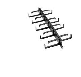 Middle Atlantic Horizontal Cable Manager 1 RU Front/Rear D-Ring