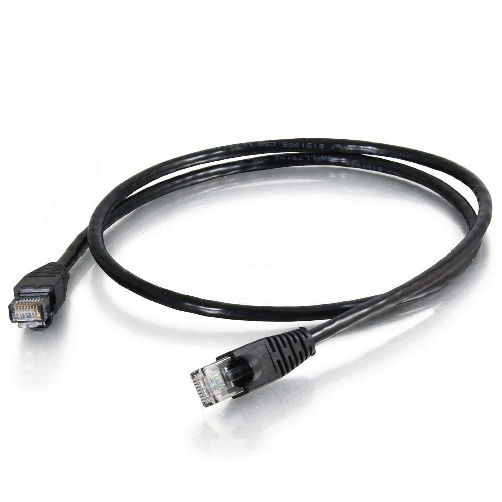 C2G 14ft Cat5e Snagless Unshielded UTP Ethernet Network Patch Cable- Black