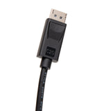 C2G 20ft (6.1m) DisplayPortTM Cable with Latches 4K 60Hz UHD M/M - Black