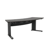 Middle Atlantic ForumTM Rectangle Table for 2 People, 30" Seated Height, Designer White Table Top with Light Table Base