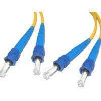 C2G 15m ST/ST Duplex 9/125 Single-Mode Fiber Patch InfiniBand/fibre optic cable Yellow