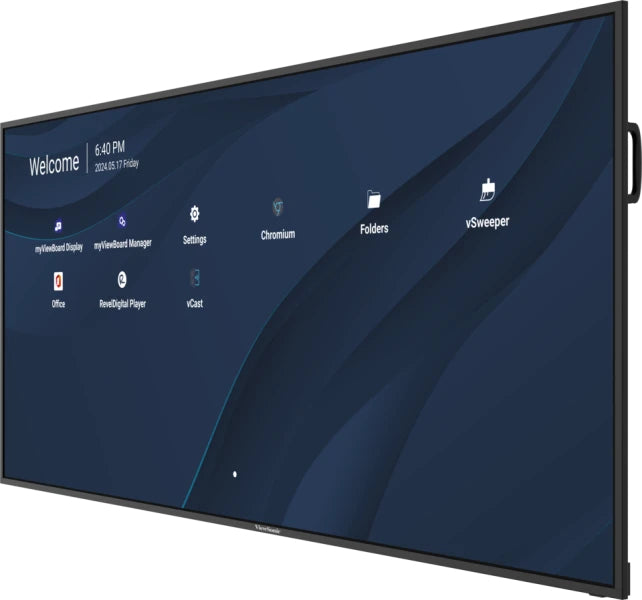 Viewsonic CDE105UW interactive whiteboard 2.67 m (105") 5120 x 2160 pixels Black