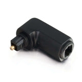 C2G VelocityTM Right Angle TOSLINK® Port Saver Adapter (TAA Compliant)