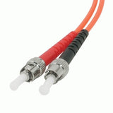 C2G 10m, ST/SC Plenum-Rated Duplex 62.5/125 InfiniBand/fibre optic cable OFNP Orange