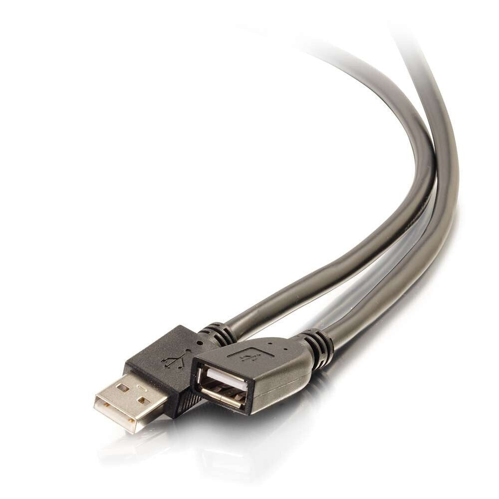 C2G 75ft (22.8m) USB-A Male to Female Active Extension Cable - Plenum, CMP-Rated