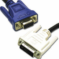 C2G 3m DVI-A Male to HD15 VGA Male Analog Video Cable VGA (D-Sub) Black