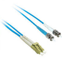 C2G 5m LC/ST Duplex 9/125 Single-Mode Fiber Patch InfiniBand/fibre optic cable Blue