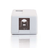 C2G 1-Port Keystone Jack Surface Mount Box - White