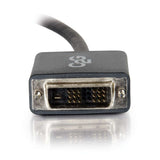 C2G 15ft (4.6m) DisplayPortTM Male to Single Link DVI-D Male Adapter Cable - Black