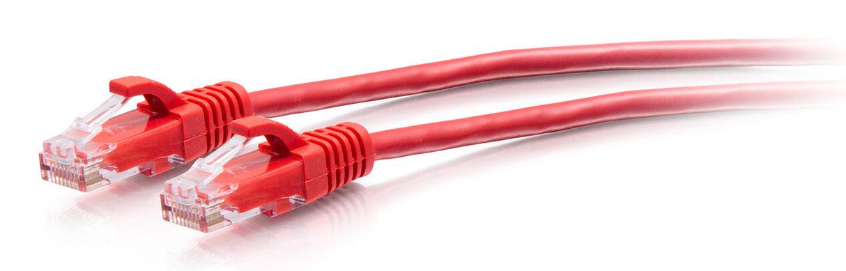 C2G 4.5m Cat6a Snagless Unshielded (UTP) Slim Ethernet Patch Cable - Red