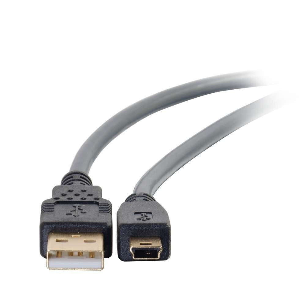 C2G 6.6ft (2m) UltimaTM USB 2.0 A to Mini-B Cable
