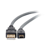 C2G 6.6ft (2m) UltimaTM USB 2.0 A to Mini-B Cable