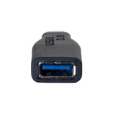 C2G USB 3.0 (USB 3.2 Gen 1) USB-C® to USB-A Adapter Converter M/F - Black
