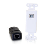 C2G Superbooster® 1-Port USB 2.0 Over Cat6 Wall Plate to Box Extender - up to 150ft