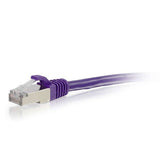 C2G 7ft Cat6 networking cable Purple 2.13 m S/UTP (STP)
