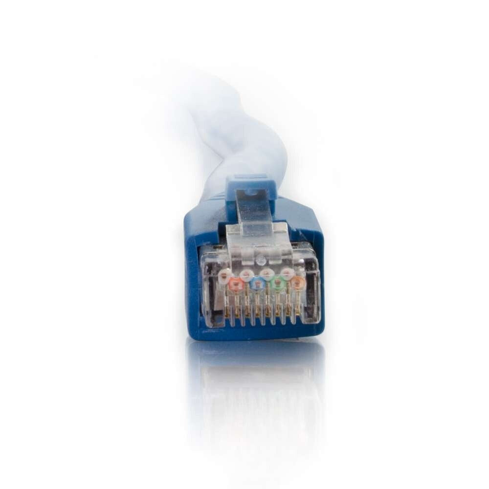 C2G 75ft (22.8m) Cat6 Snagless Solid Shielded Ethernet Network Patch Cable - Blue