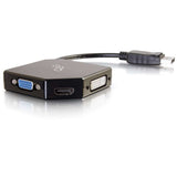 C2G DisplayPort to HDMI, VGA, or DVI Adapter Converter