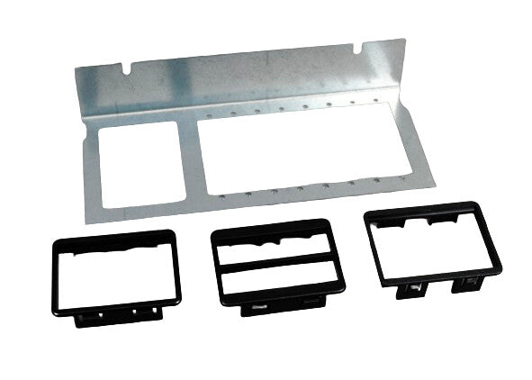 WIREMOLD C10105P-AAP-6A wall plate/switch cover Stainless steel, White