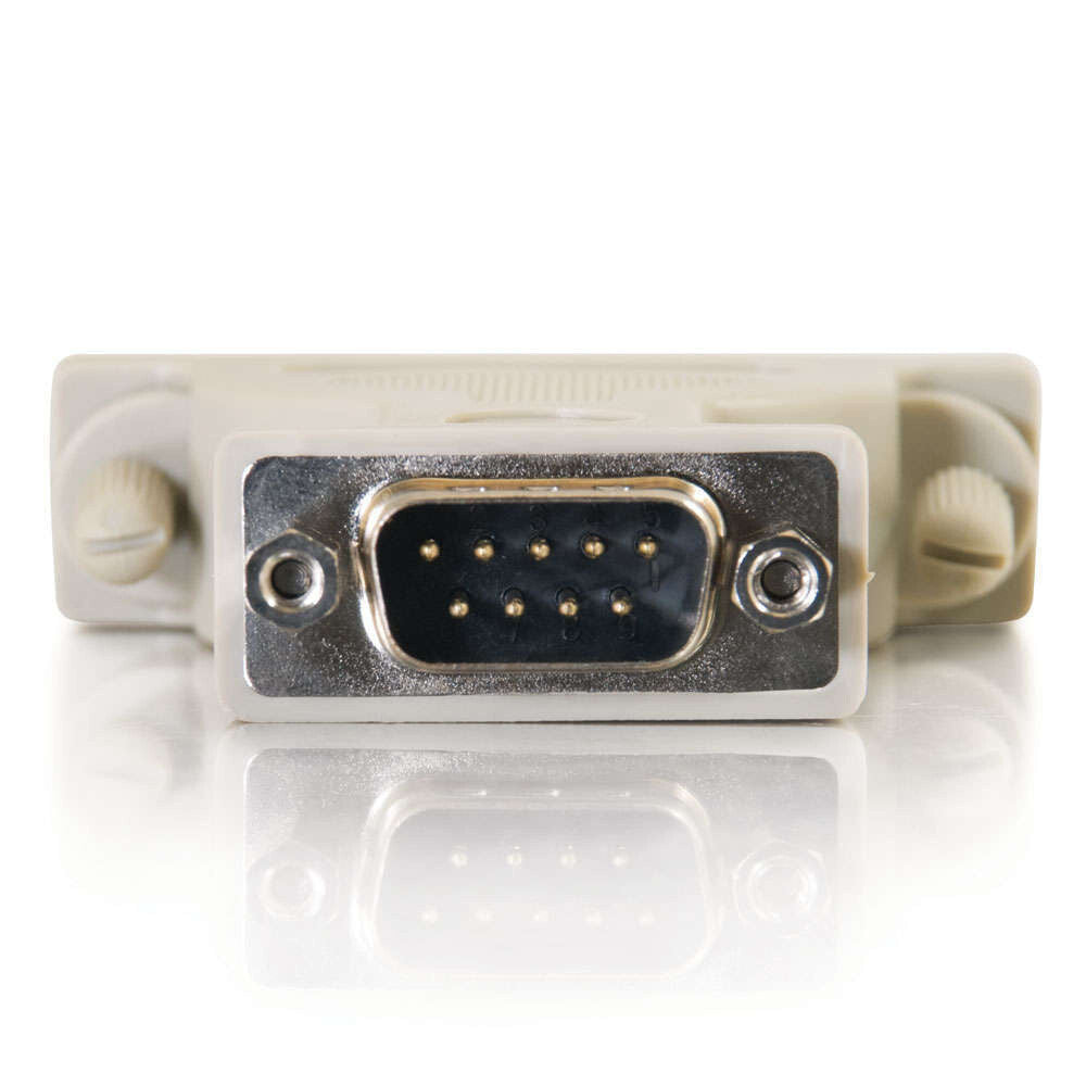 C2G DB9 Male to DB25 Male Serial RS232 Adapter