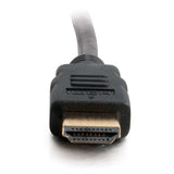 C2G 0.5m, HDMI - HDMI HDMI cable HDMI Type A (Standard) Black