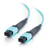 C2G 31312 InfiniBand/fibre optic cable 15 m MPO OFNR Black, Turquoise