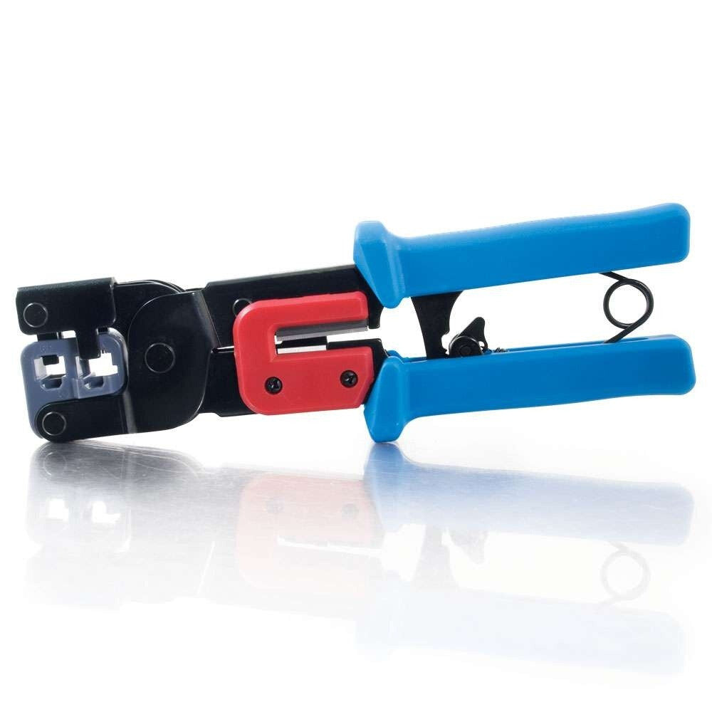 C2G RJ11/RJ45 Crimping Tool with Cable Stripper