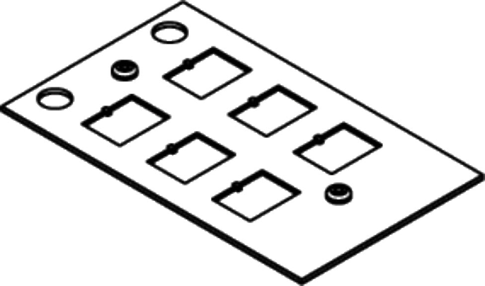 WIREMOLD CRFB-6COM-4 wall plate/switch cover