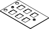 WIREMOLD CRFB-6COM-4 wall plate/switch cover