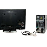 C2G 24910 video cable adapter 1.83 m HDMI DVI-D Black