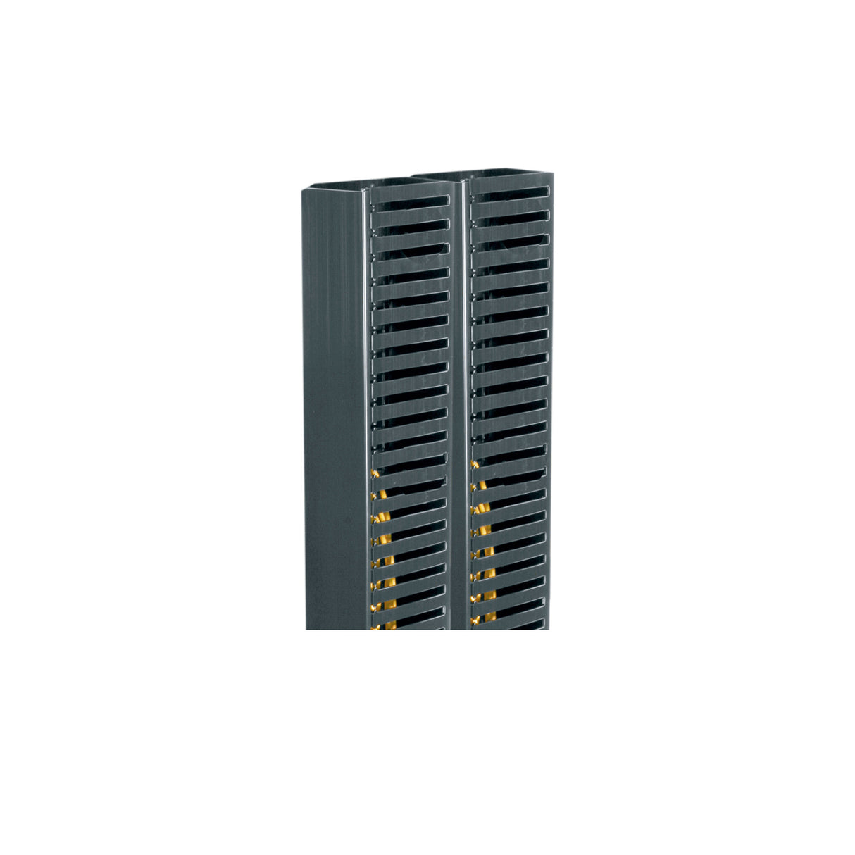 Middle Atlantic 45 RU Cable Duct, 4 Inches Wide x 8 Inches Deep , Dual duct