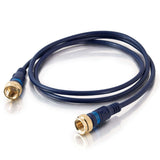 C2G 1.5ft (0.46m) VelocityTM Mini-Coax F-Type Cable