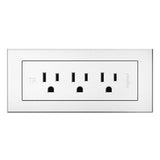 WIREMOLD RD3RWH socket-outlet Type B White