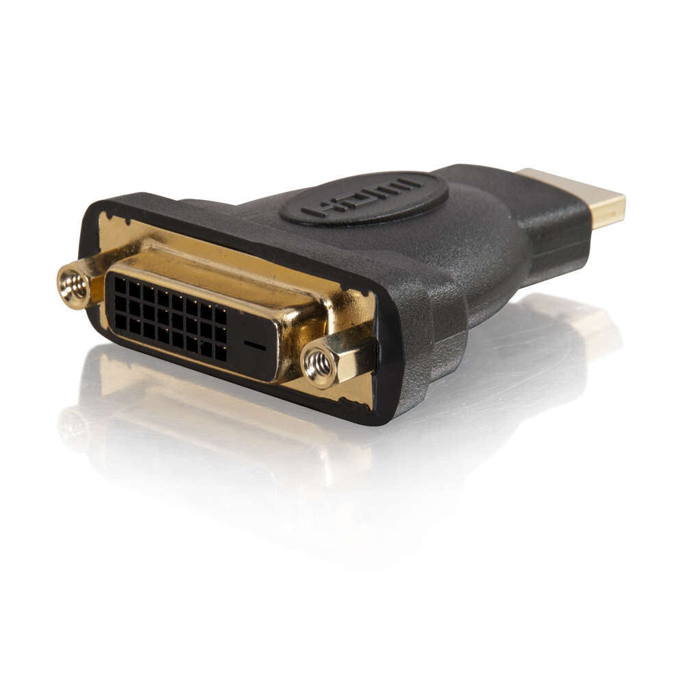 C2G VelocityTM DVI-DTM Female to HDMI® Male Inline Adapter