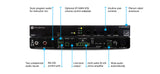 Atlona AT-GAIN-M50-LZ audio amplifier 1.0 channels Black