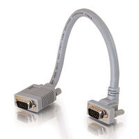 C2G 1ft Premium Shielded HD15 M/M SXGA Monitor Cable VGA cable 0.3 m VGA (D-Sub) Grey