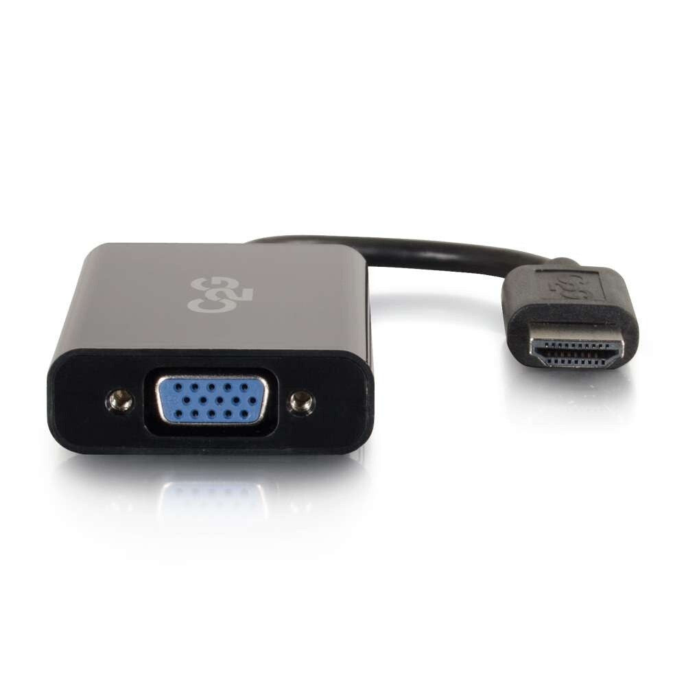 C2G HDMI® Male to VGA and Stereo Audio Female Adapter Converter Dongle