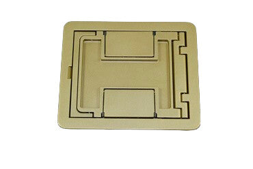WIREMOLD FPBTCGY-NA socket-outlet Gold