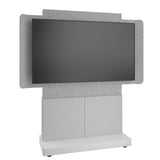 Middle Atlantic ForumTM Free-Standing 48" (2-Bay) Display Stand for (1) 42" to 55" Display, Light Finish