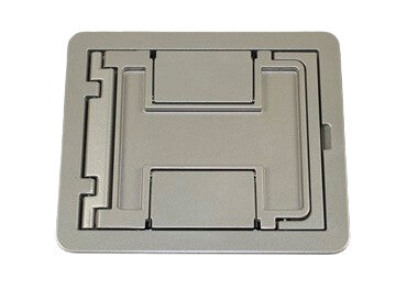WIREMOLD FPCTCNK socket-outlet Aluminium