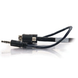 C2G 35ft (10.7m) VGA + 3.5mm A/V Cable with Rounded Low Profile Connectors M/M - Plenum CMP-Rated